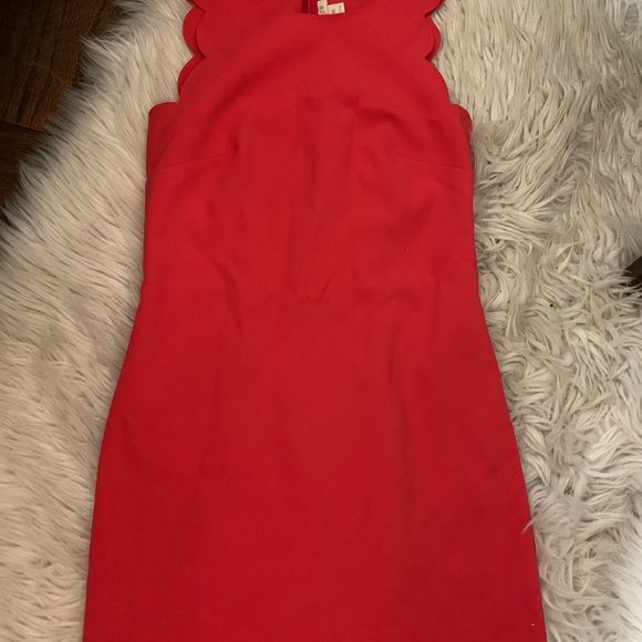 J crew red cocktail dress - Picture 2 of 6
